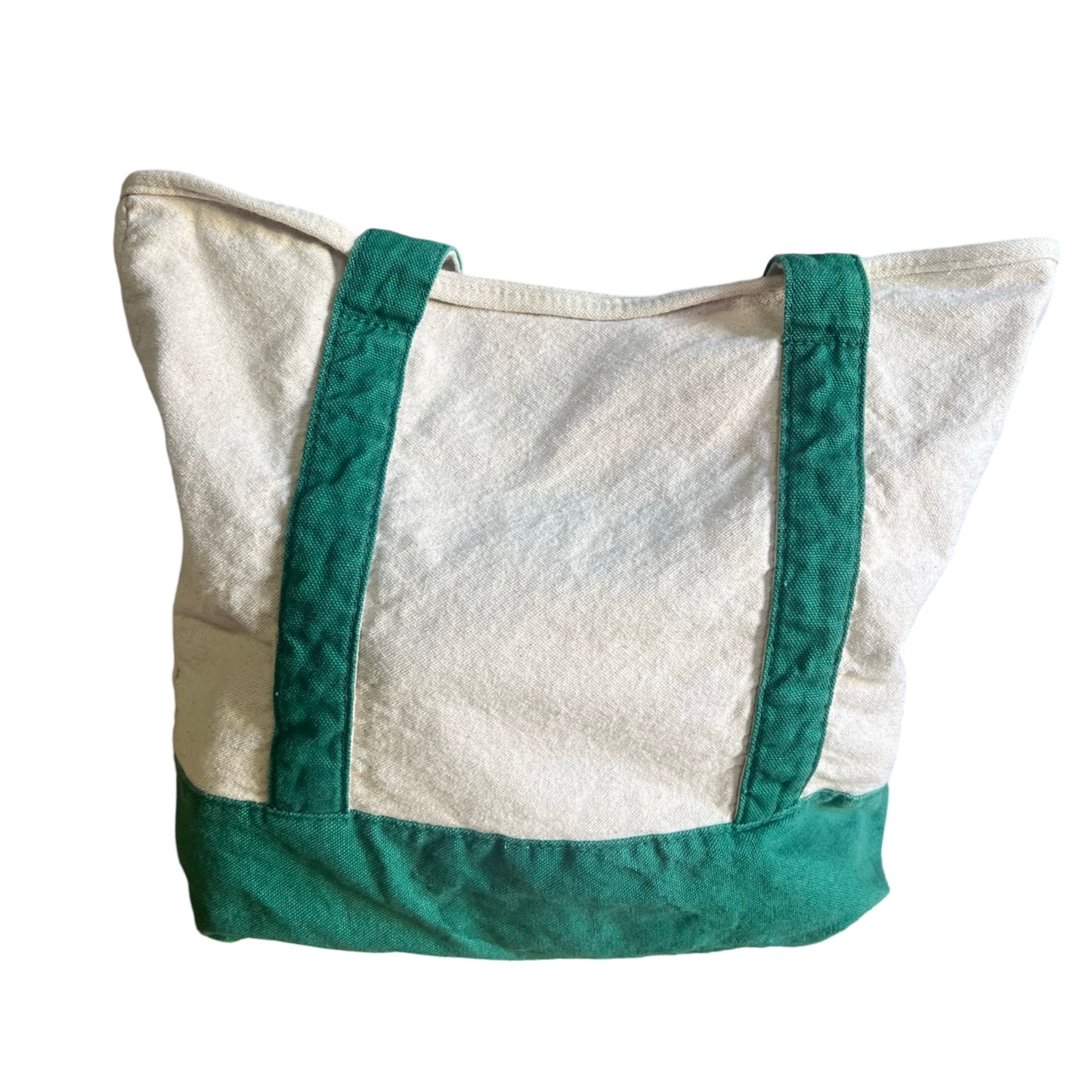 Vintage Rare 80’s Bon Appetit Soft Unstructured Canvas Tote Bag