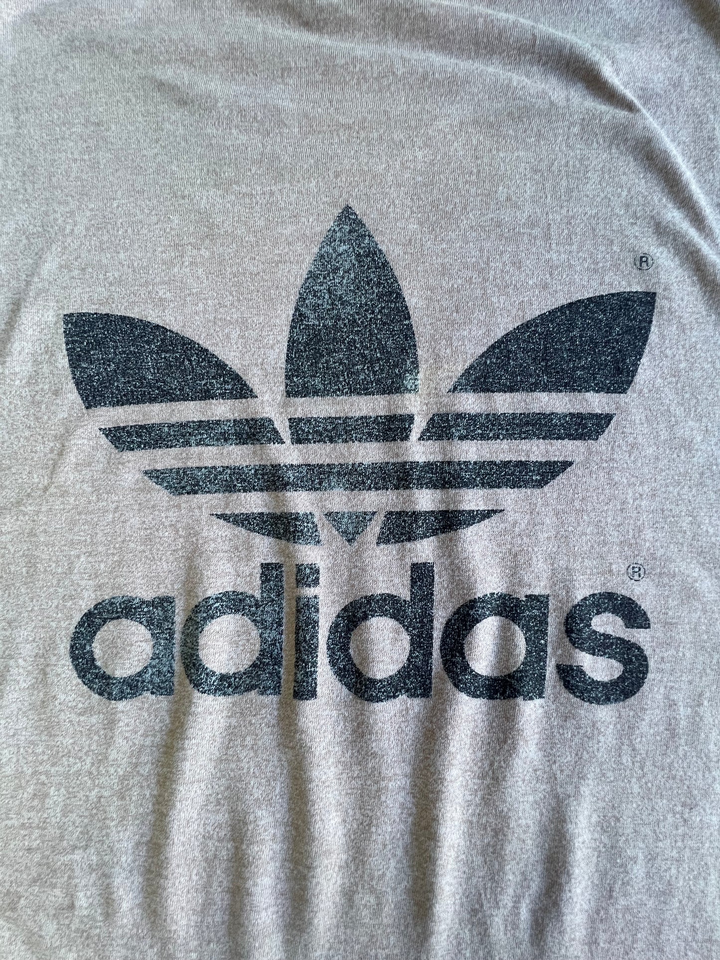RARE Adidas 1970’s Double Sided Trefoil Logo Single Stitch Tee Rare Color XL