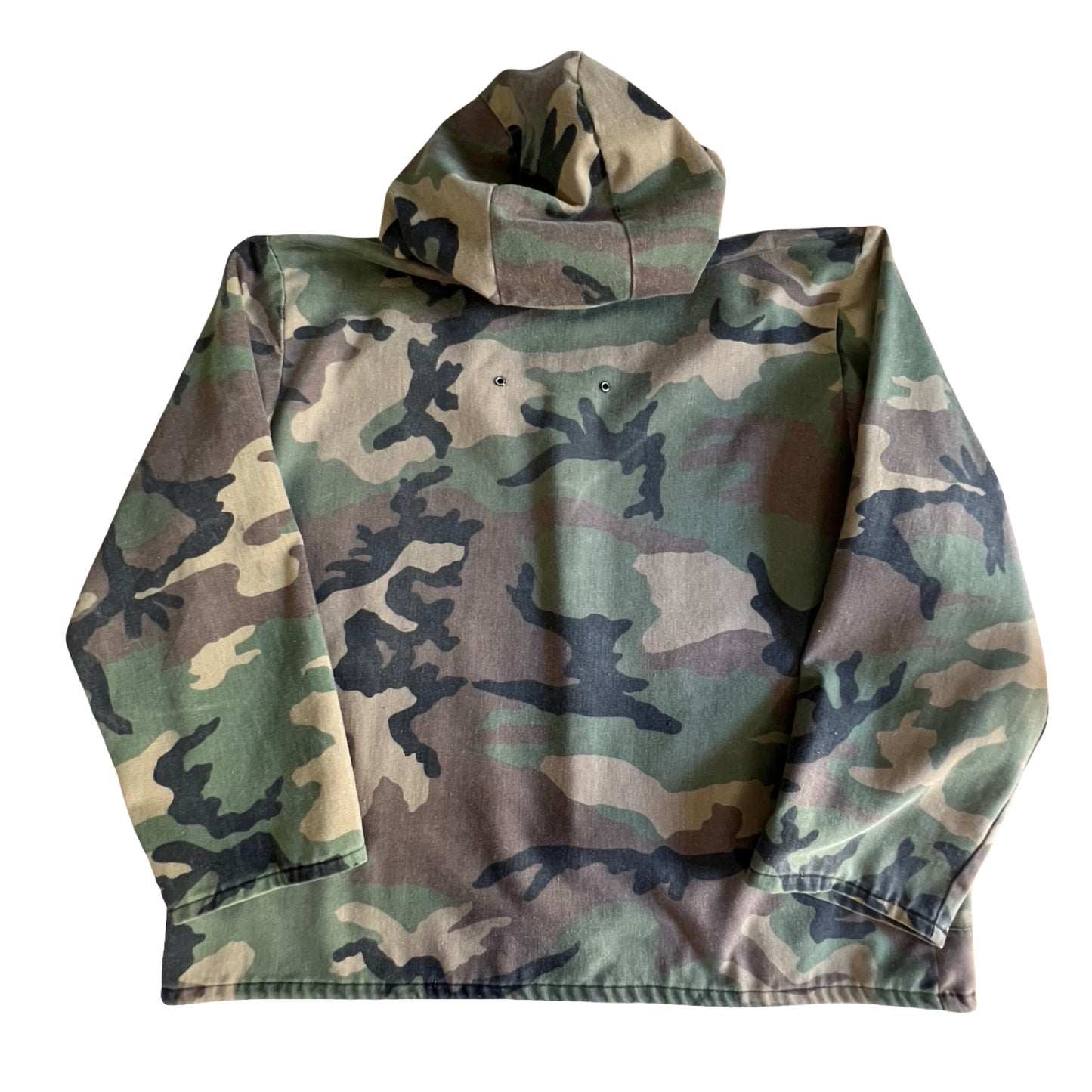 Vintage 80’s Field n’ Forest Hooded Camo Zip Front Jacket