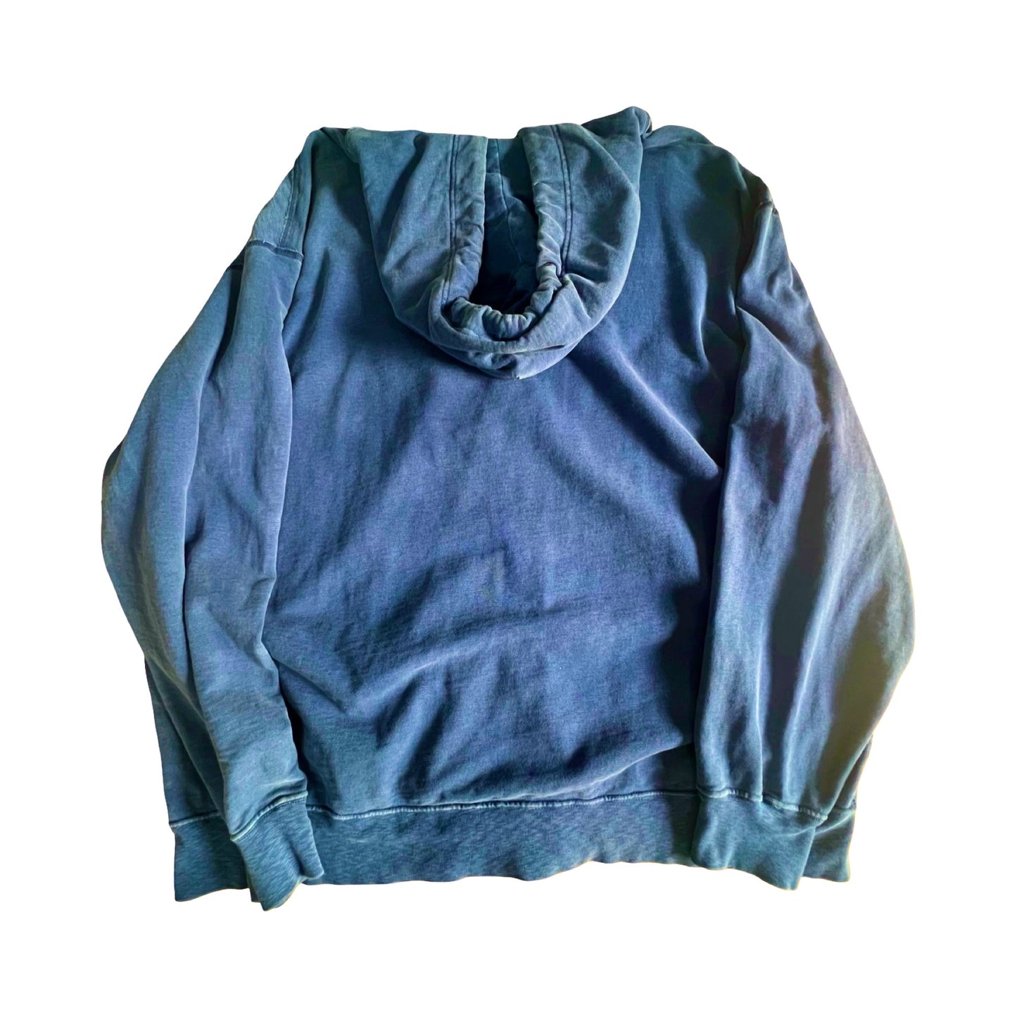 Vintage Oversized Polo Ralph Lauren Faded Zip Hoodie 3XL