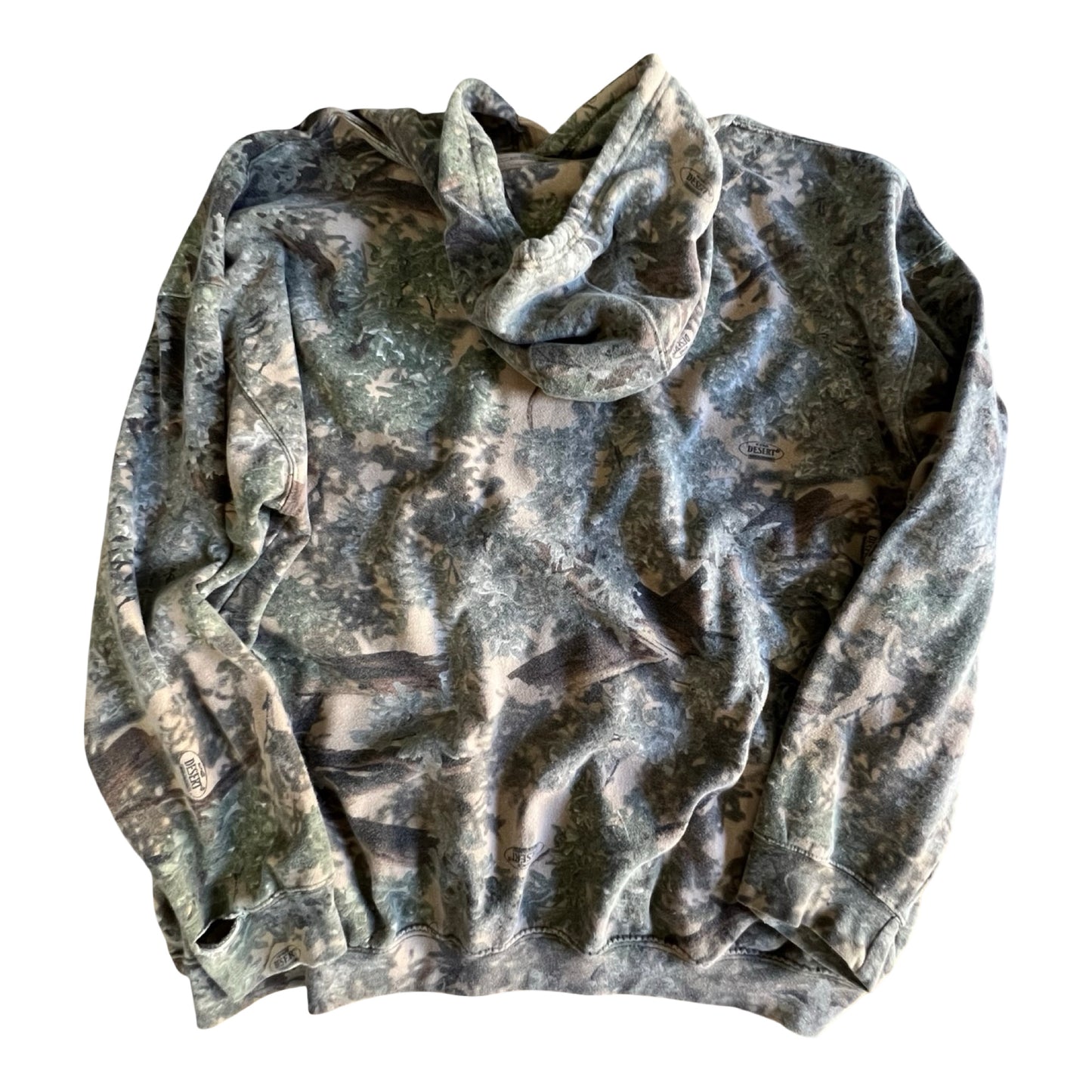 Vintage 90’s King’s Desert Camo Giant Oversized Hoodie