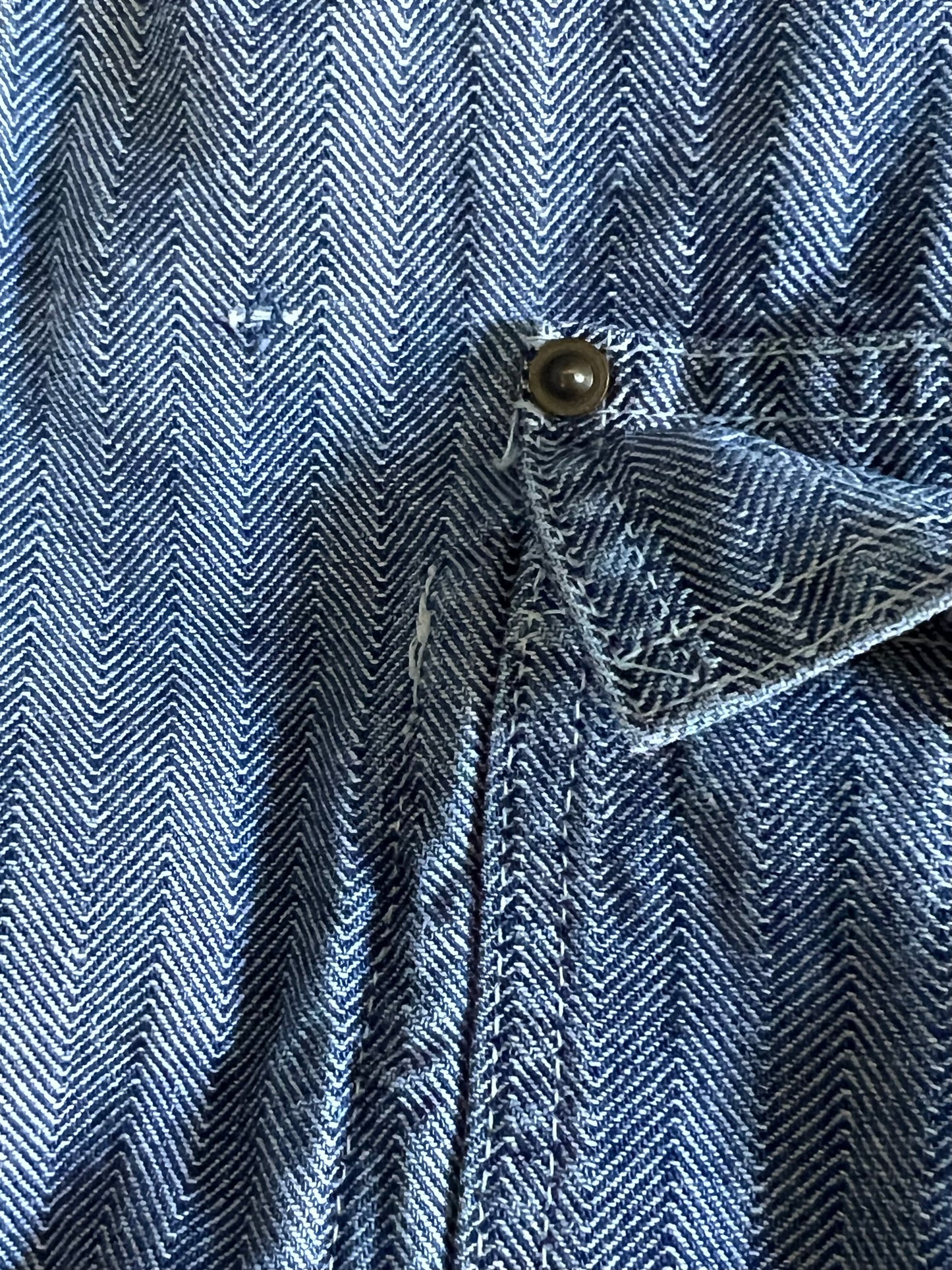 Rare 1994 Carhartt Herringbone Denim Chore Coat XL/XXL
