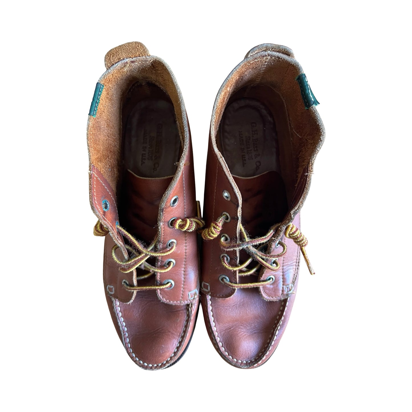 Vintage 80’s Bass Moccasin Ankle Boots 8.5
