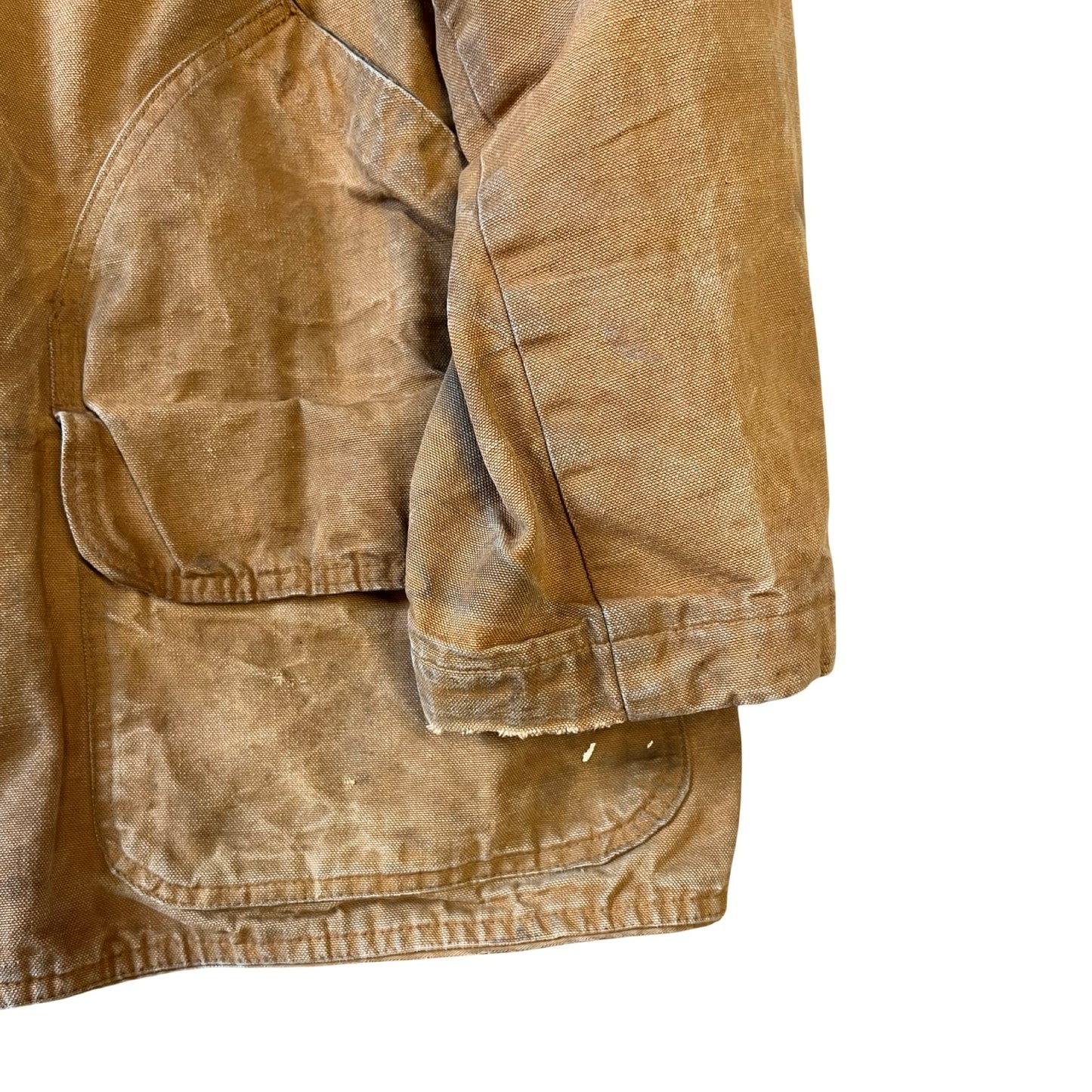 Vintage 1970’s/80’s LL Bean Heavy Canvas Heavily Distressed Duck Hunting Jacket XL