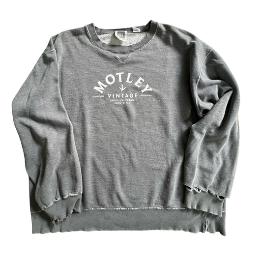 Vintage 80’s Heavily Distressed Gap Sweatshirt w/ MV Logo XL