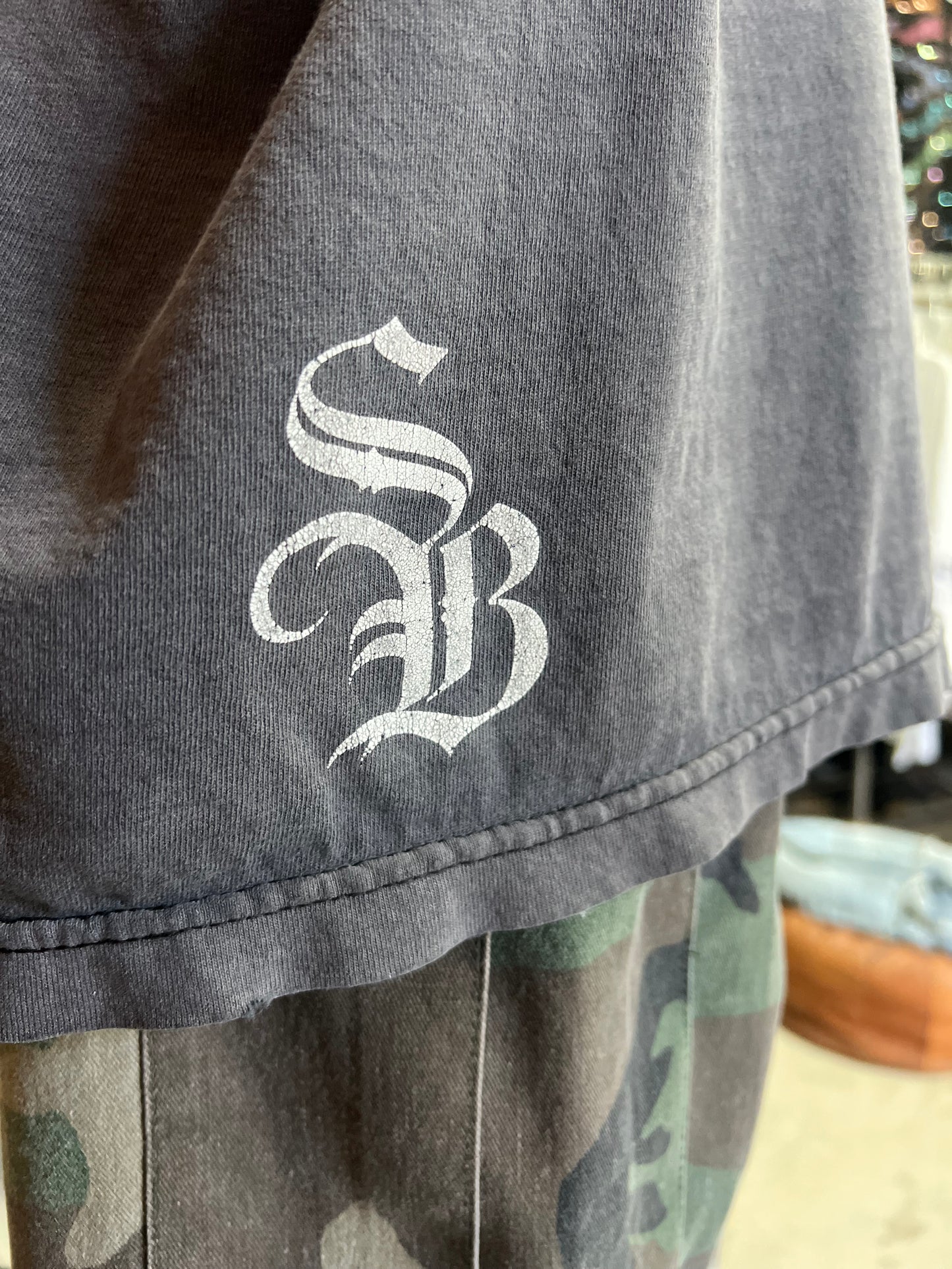 Vintage Oversized Distressed Santa Barbara Tee 2XL