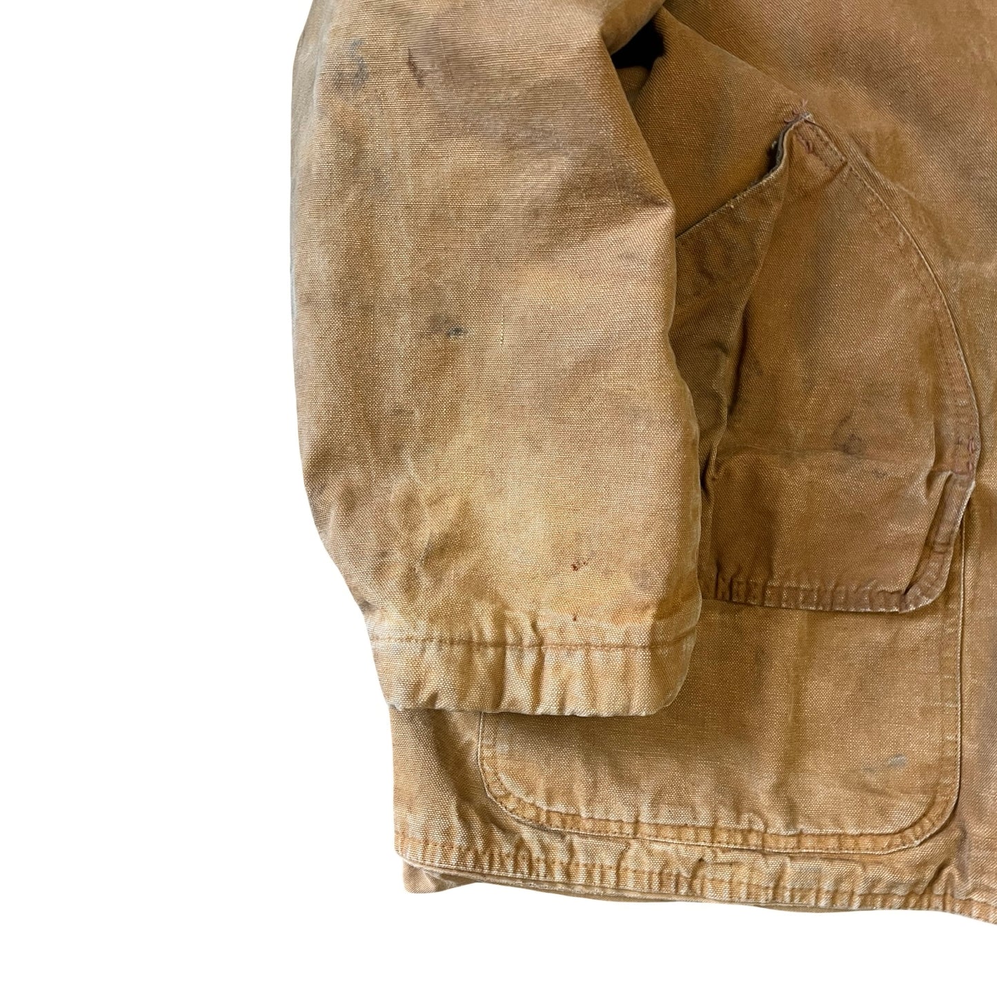 Vintage 1970’s/80’s LL Bean Heavy Canvas Heavily Distressed Duck Hunting Jacket XL