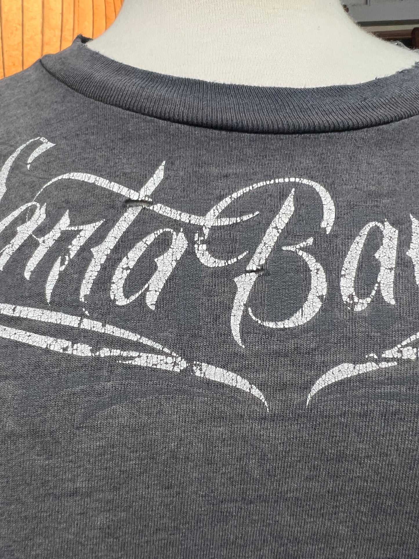 Vintage Oversized Distressed Santa Barbara Tee 2XL