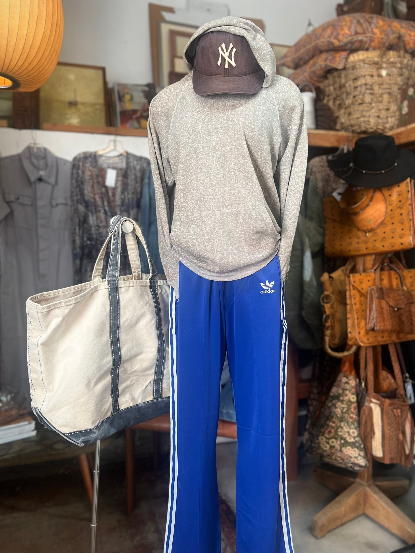 Vintage 70’s Adidas ATP Keyrolan Trefoil Logo Track Pants L