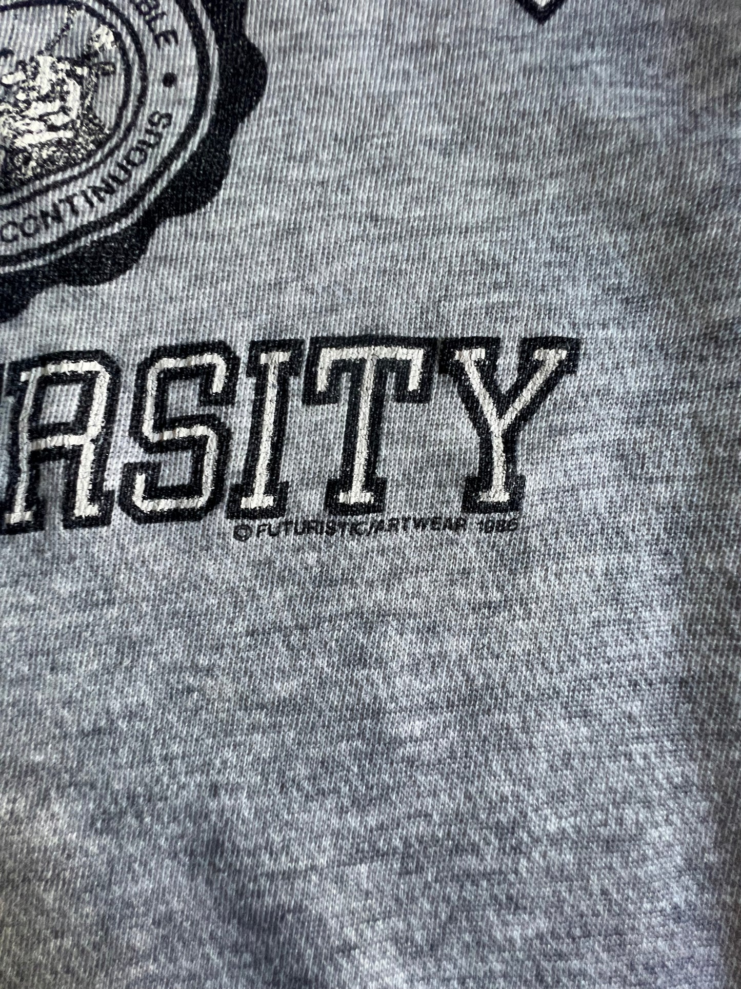 Vintage 1985 Over The Hill University Raglan Sweatshirt XL