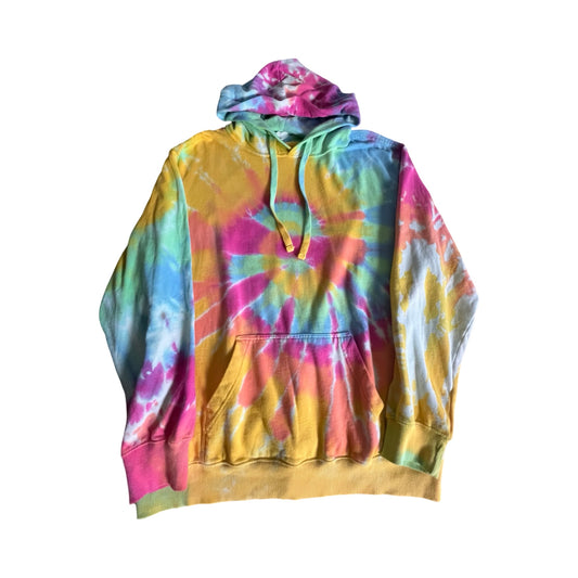 Oversized Tie Dye Hoodie Made In Los Angeles XL