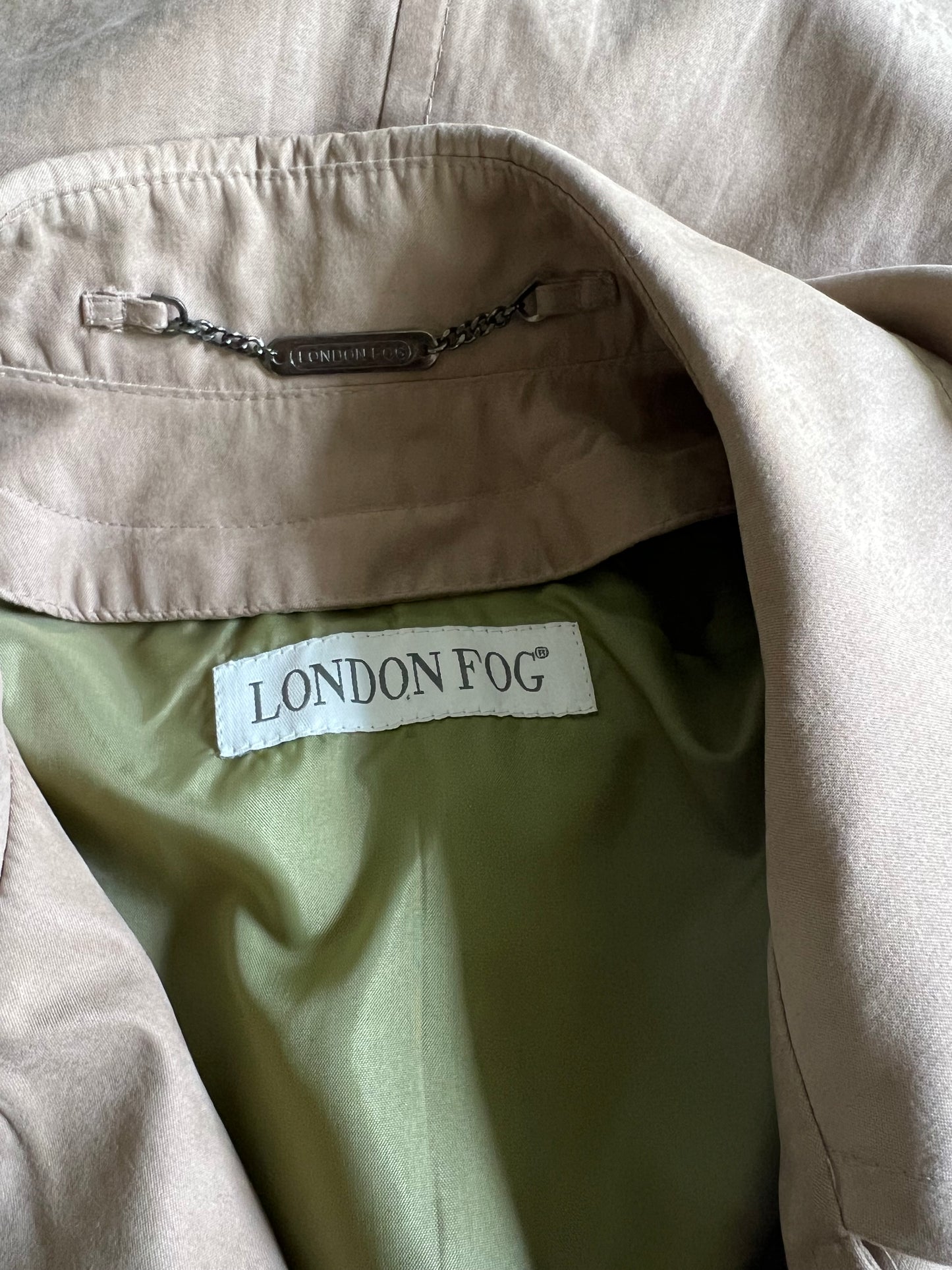 Vintage London Fog Oversized Double Breasted Trench Coat Pea Coat M-XL