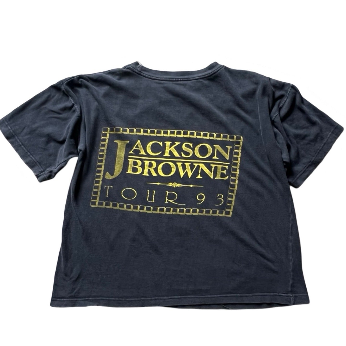 Vintage Rare 1993 Jackson Browne Tour Shirt Boxy Fit