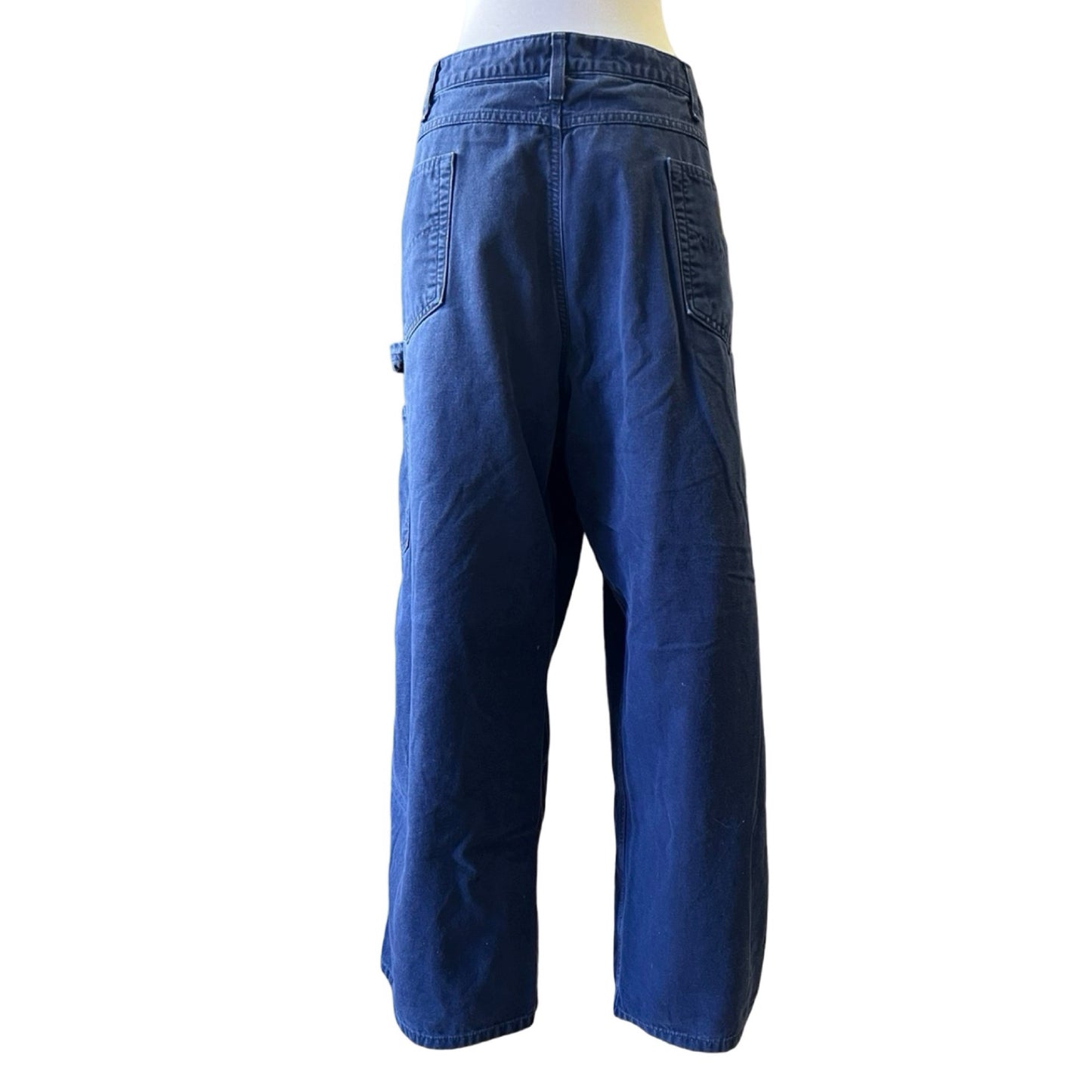 Vintage Navy Carhartt Canvas Carpenter Work Pants