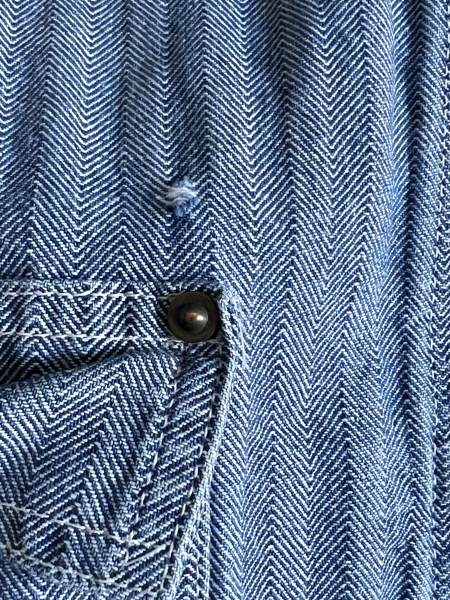 Rare 1994 Carhartt Herringbone Denim Chore Coat XL/XXL