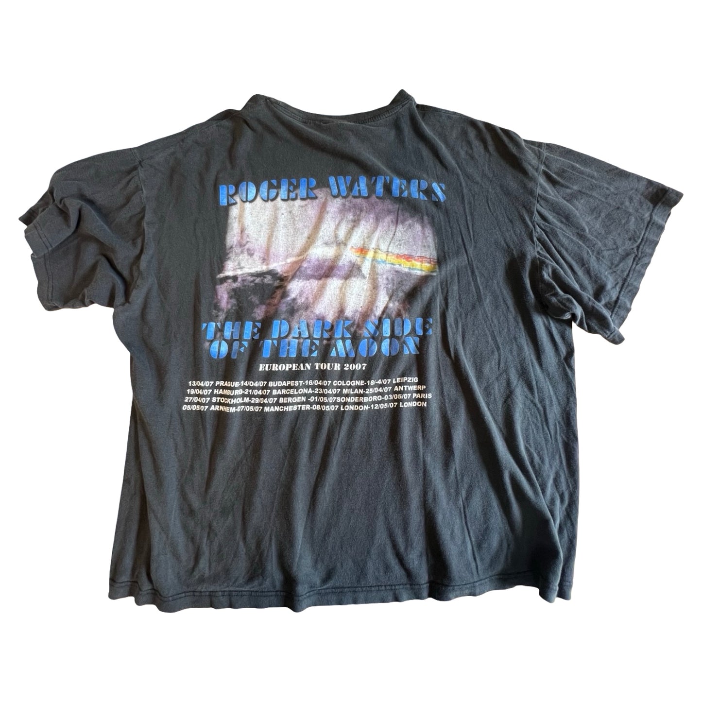Vintage Pink Floyd Dark Side 2007 Perfectly Worn Tee XL
