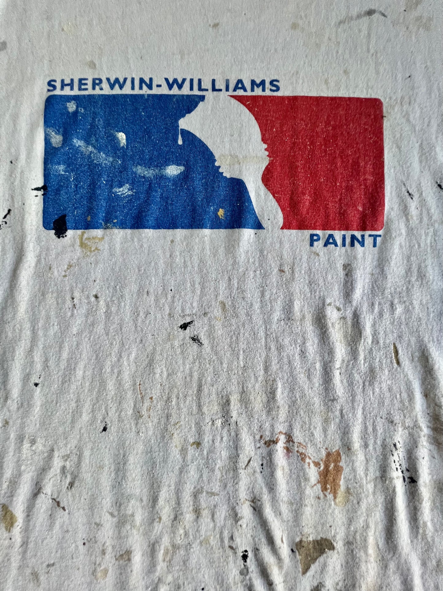 Vintage 80’s Sherwin Williams Cover The Earth Tee XXL