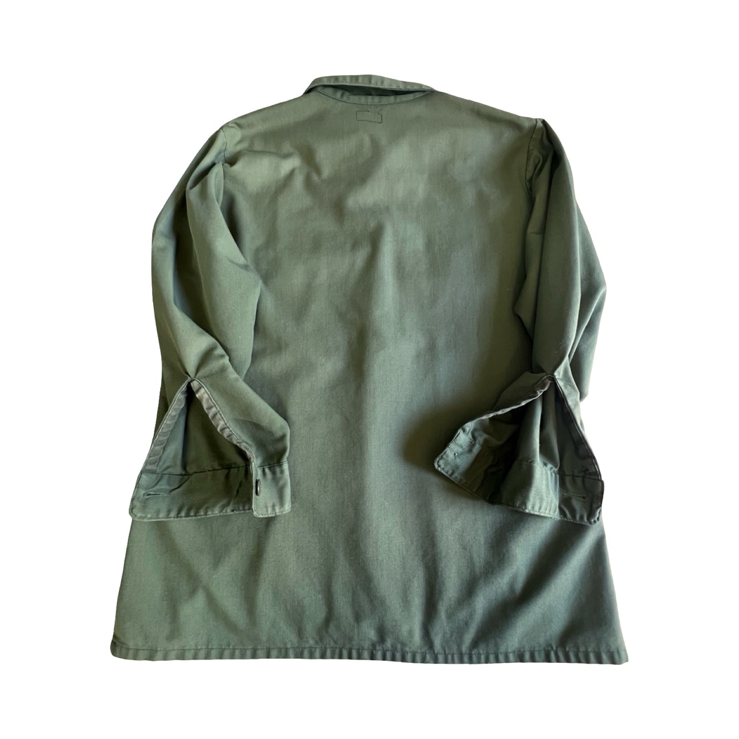 Vintage Army Shirt Jacket Military Uniform L