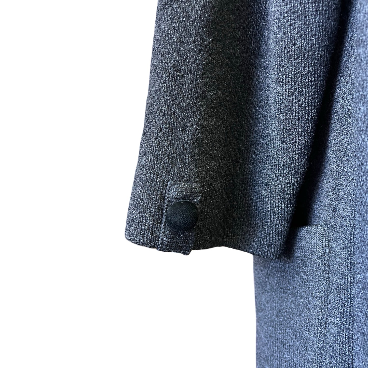 Rare Vintage Valentino Studio 100% Lana Merino Italian Wool Double Breasted Coat 42/8 Made In Italy