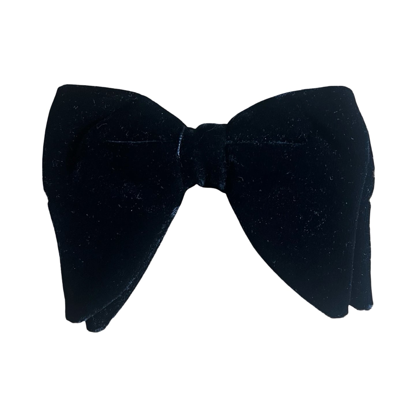 Vintage 70’s Velvet Clip On Bow Tie