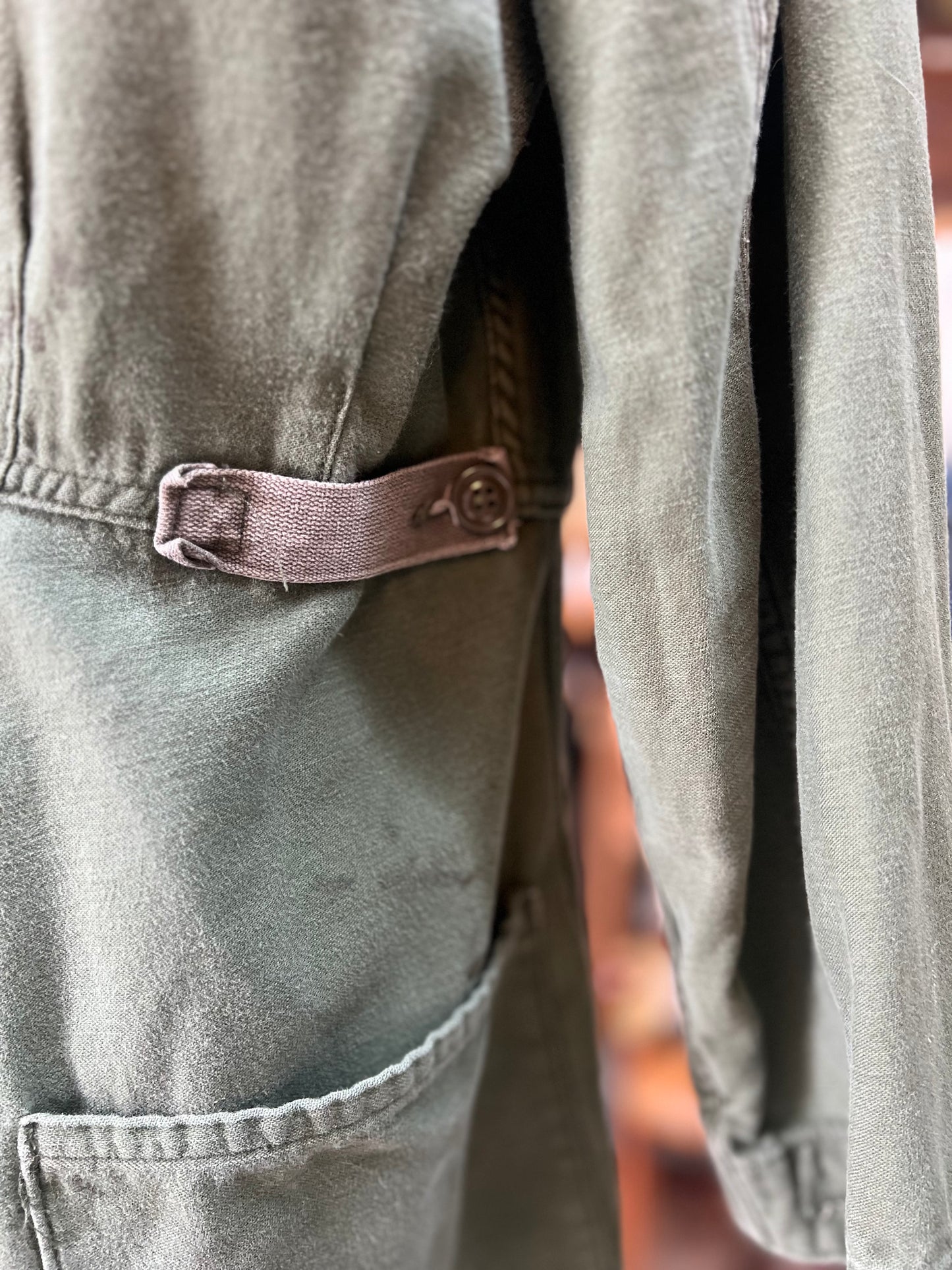 Vintage Distressed Army Jumpsuit McDonald L