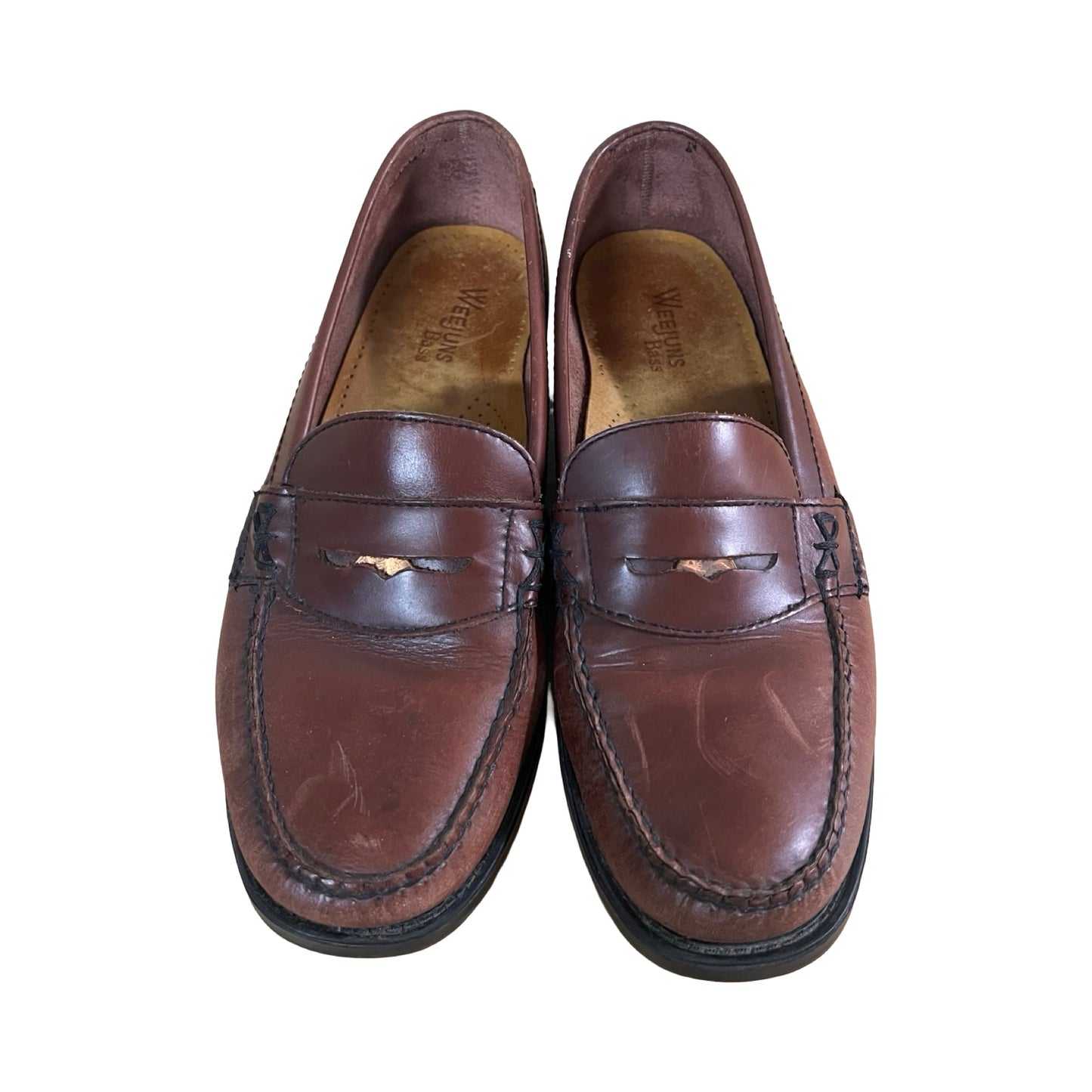 Vintage Bass Weejuns Penny Loafers 8.5W