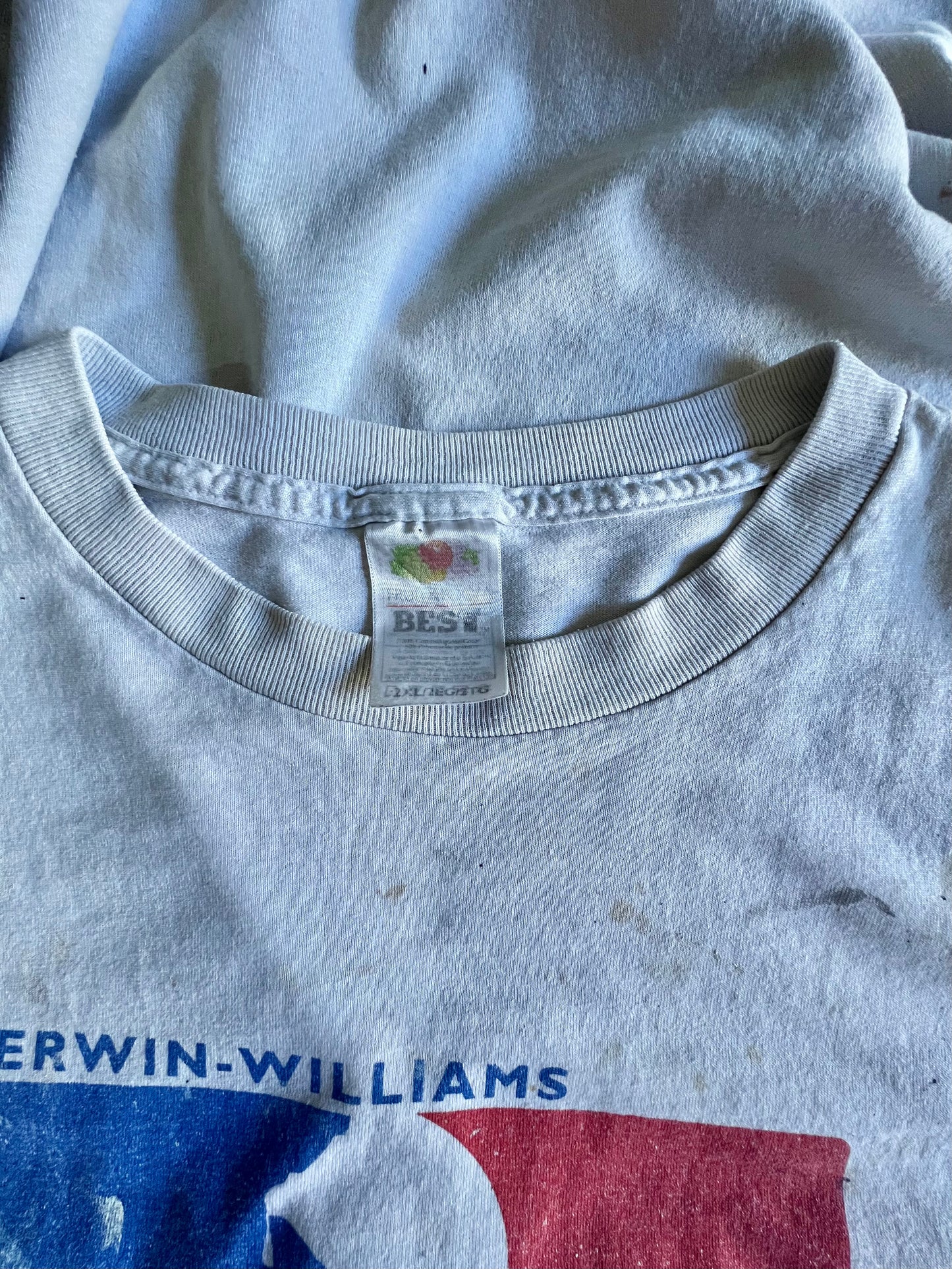 Vintage 80’s Sherwin Williams Cover The Earth Tee XXL