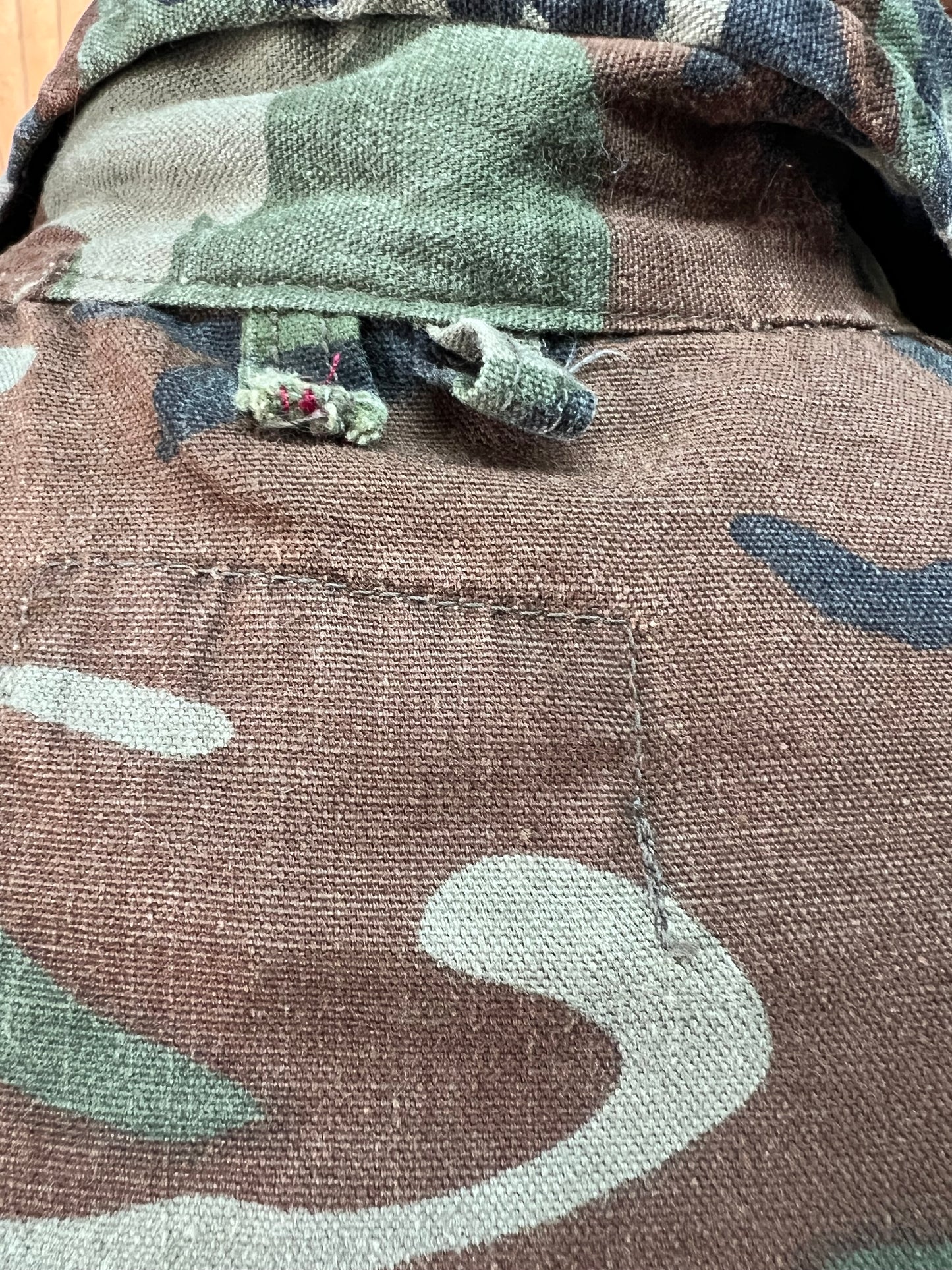 Vintage 1960’s Chief Camo Shirt Jacket Beautiful Fade Made In USA XL
