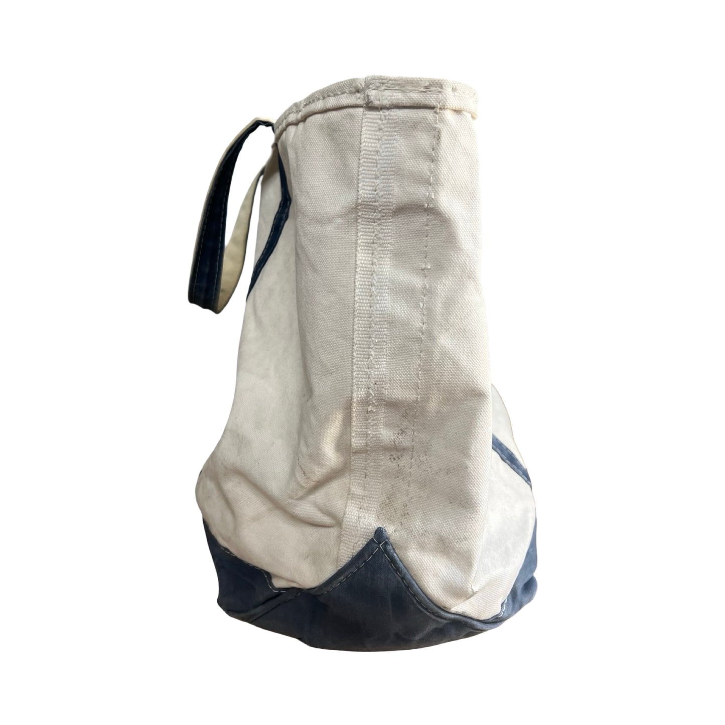 Vintage 1980’s LL Bean Distressed Zip Top Boat & Tote XL