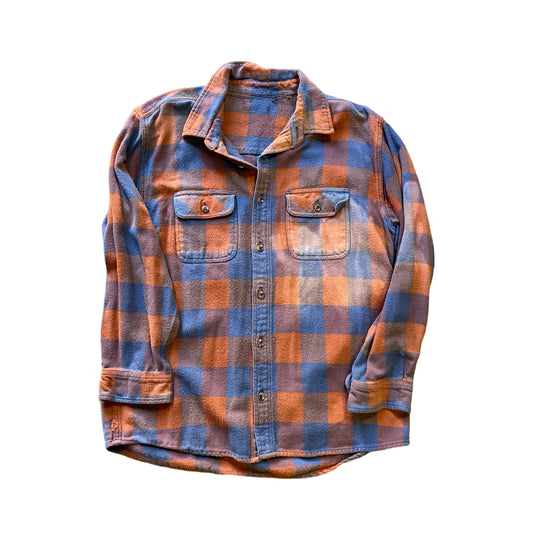 Vintage 70’s Field & Stream 1871 Soft Flannel Rare Colorway