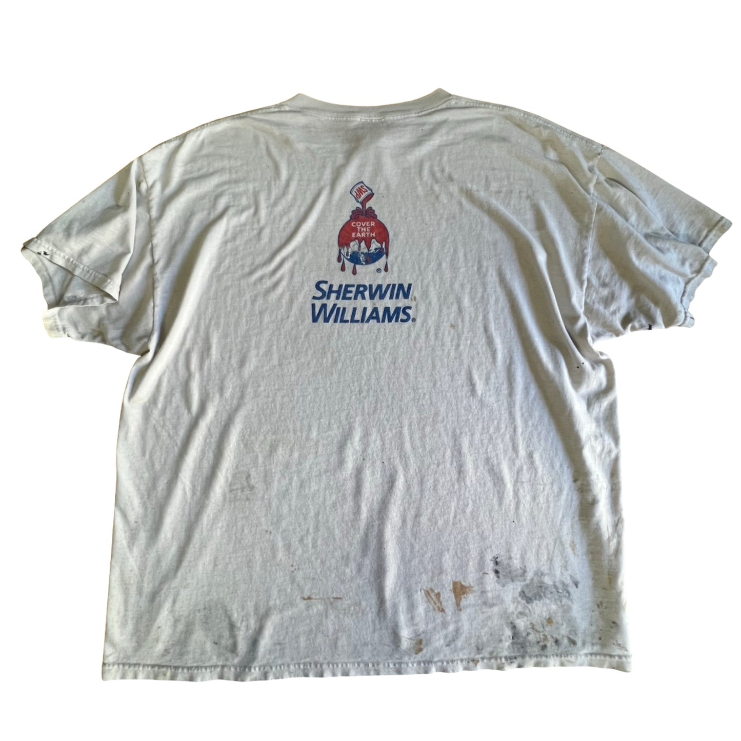 Vintage 80’s Sherwin Williams Cover The Earth Tee XXL