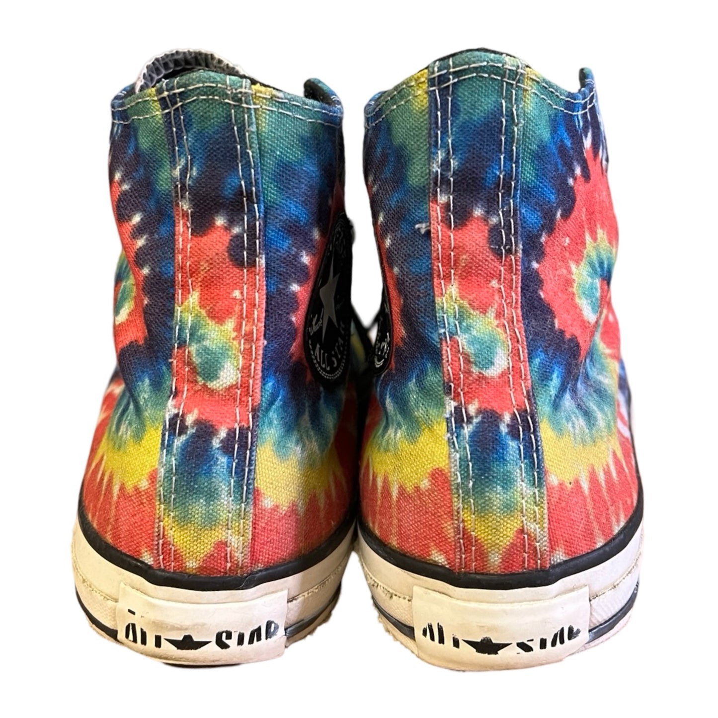 Grateful Dead Tie Dye Chuck Taylor All Star Converse circa 2008 M 6.5 / W 8