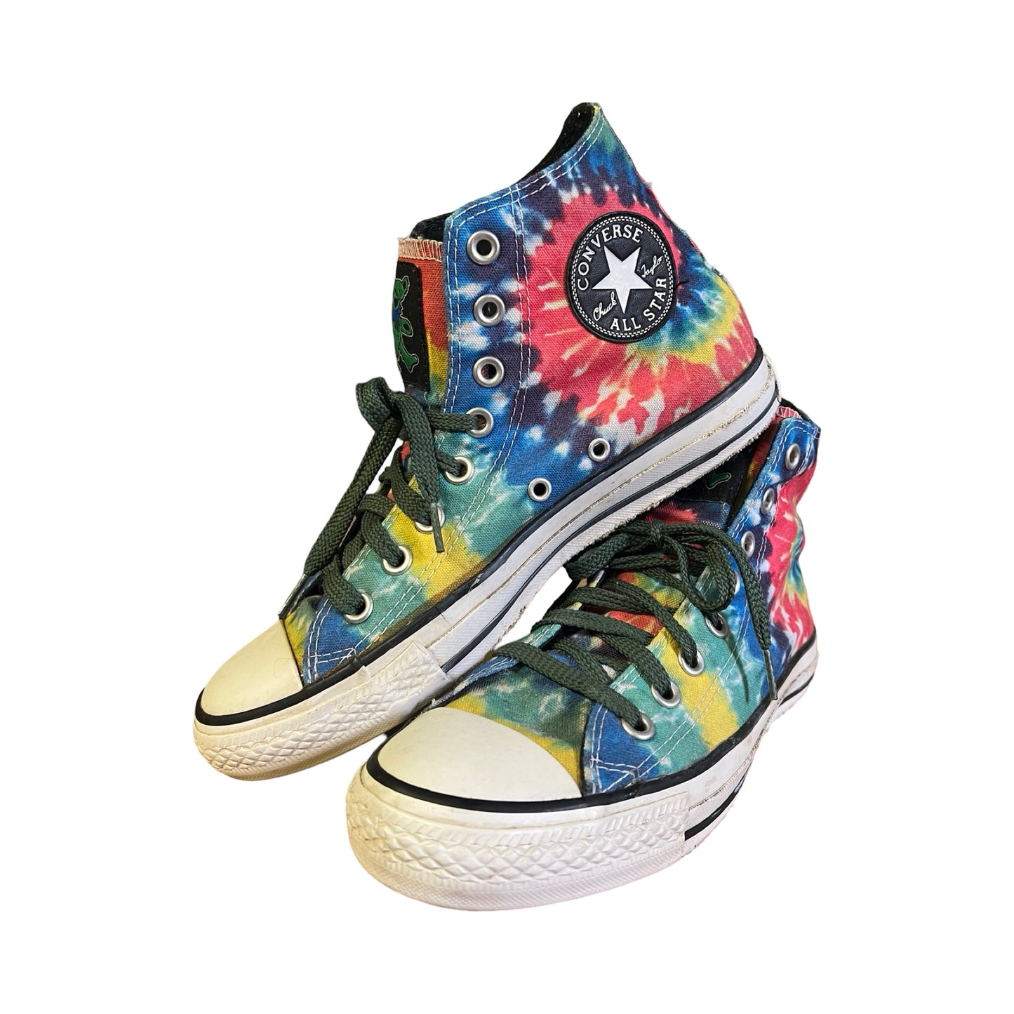 Grateful Dead Tie Dye Chuck Taylor All Star Converse circa 2008 M 6.5 / W 8