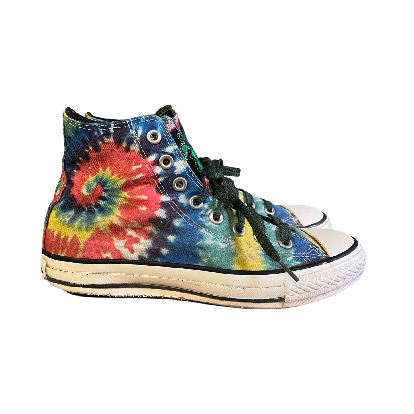 Grateful Dead Tie Dye Chuck Taylor All Star Converse circa 2008 M 6.5 / W 8