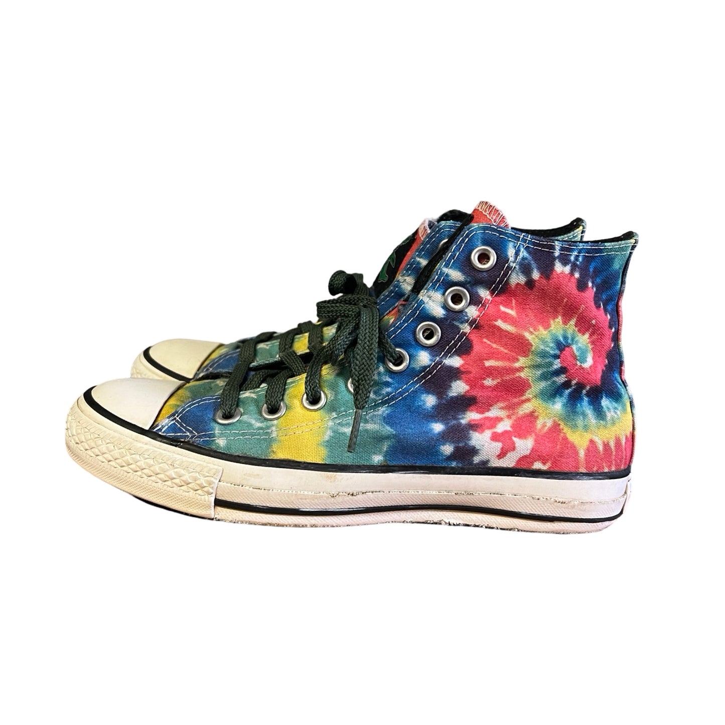 Grateful Dead Tie Dye Chuck Taylor All Star Converse circa 2008 M 6.5 / W 8