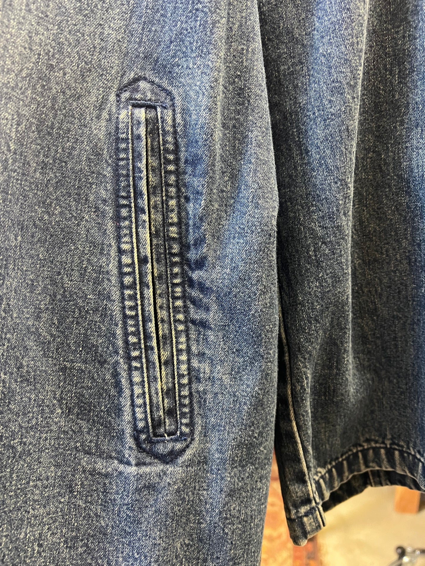 Vintage Lauren Jeans Co. Ralph Lauren Denim Pea Coat Oversized XXL