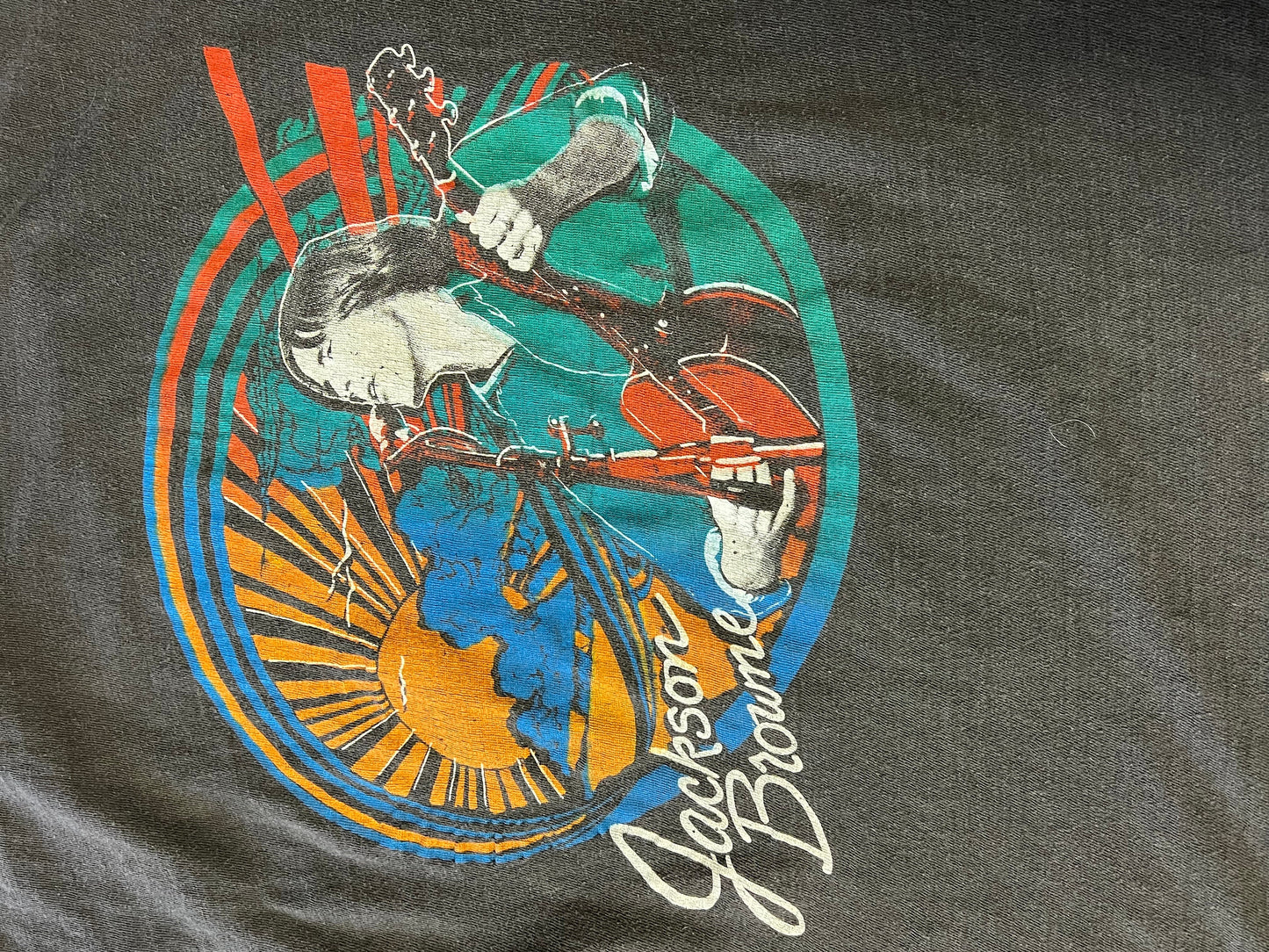 Rare Vintage Jackson Browne Runnin On Empty Tour ‘78 T-Shirt