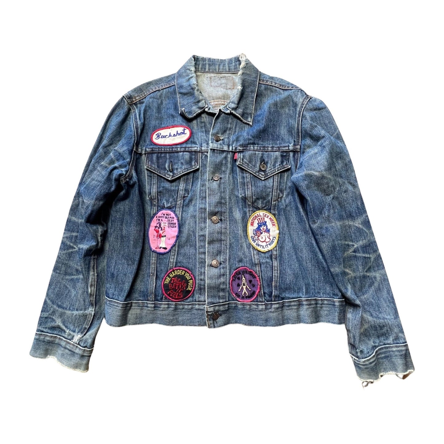 Vintage Rare 60’s/70's Levi’s Patched Jacket