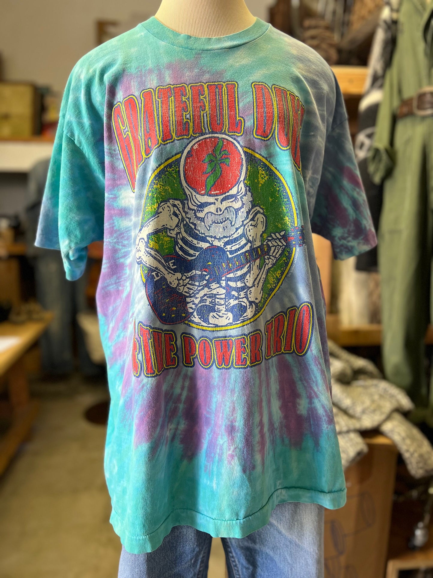 Vintage Grateful Duke & The Power Trio Shirt XXL
