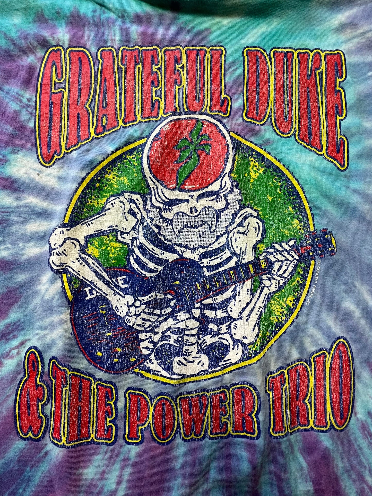 Vintage Grateful Duke & The Power Trio Shirt XXL