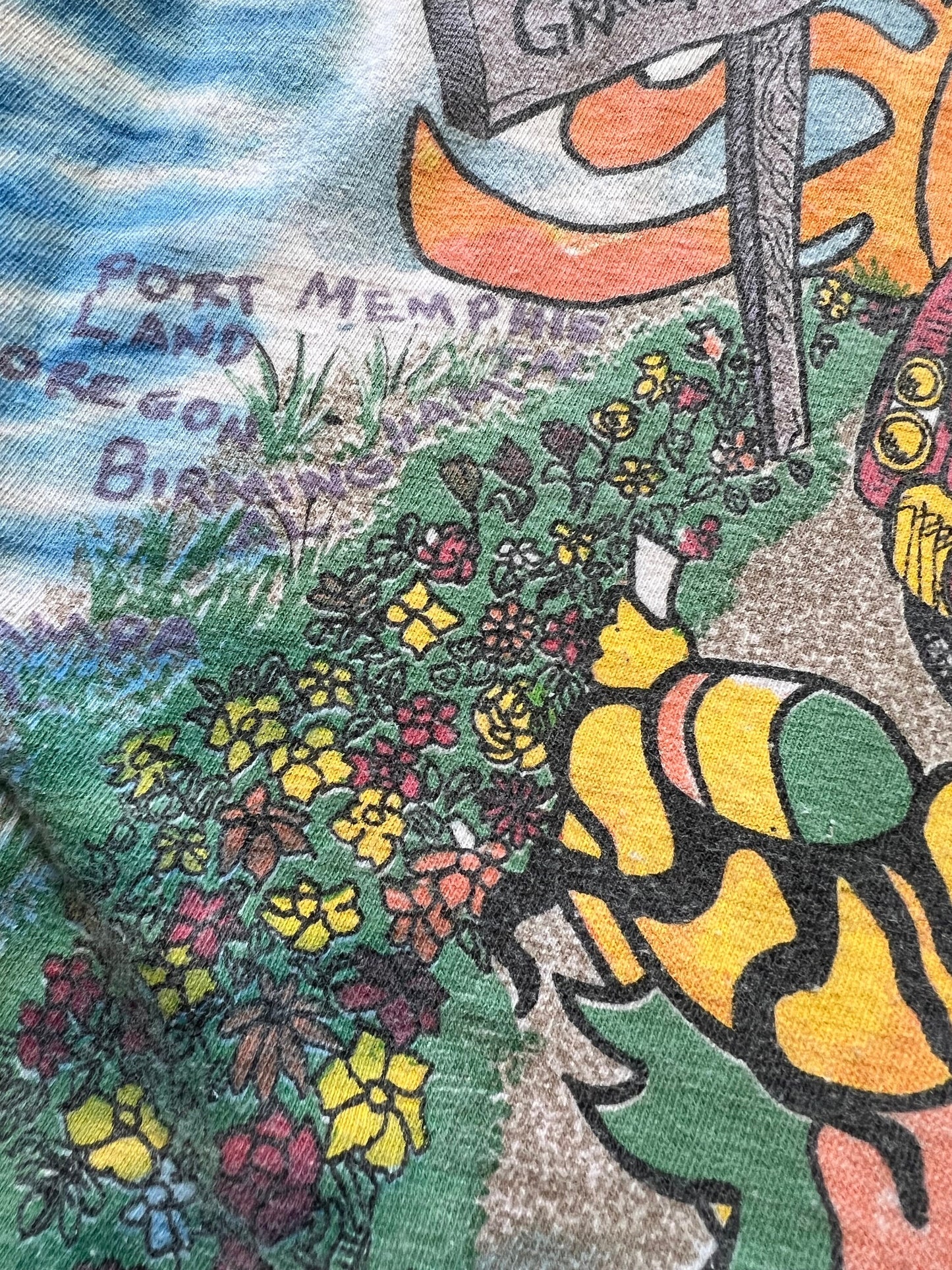 Vintage Grateful Dead Spring Tour 95 Shirt