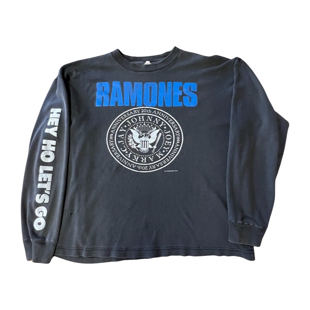 Vintage Ramones 20th Anniversary long sleeve T-Shirt