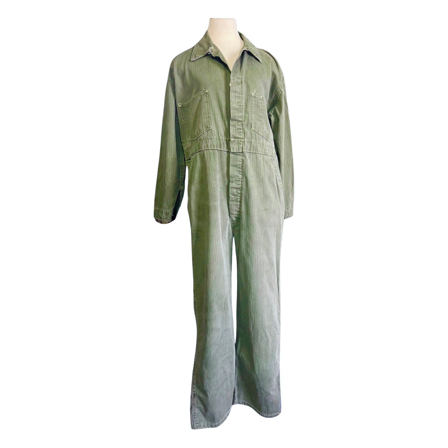 Vintage Army Jumpsuit L/XL