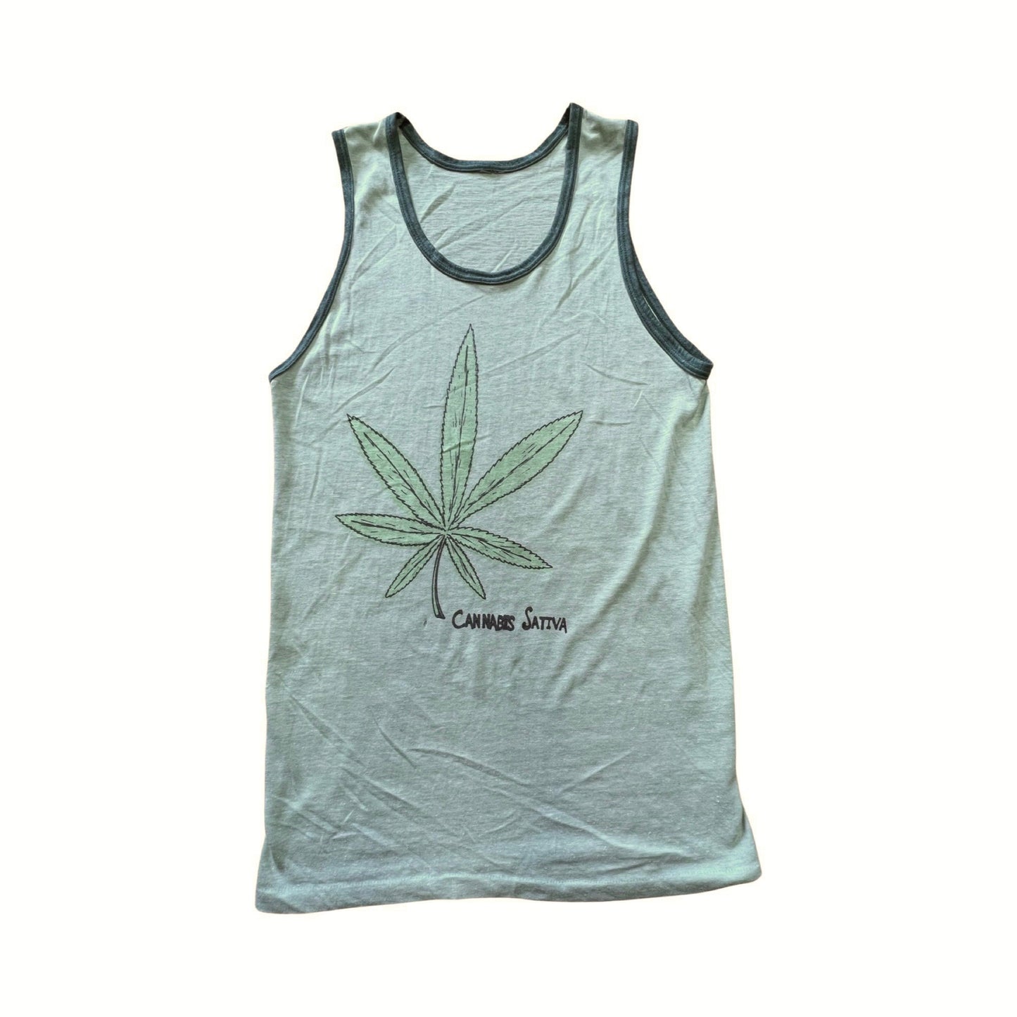 Vintage Rare 70’s Cannabis Sativa Ringer Tank