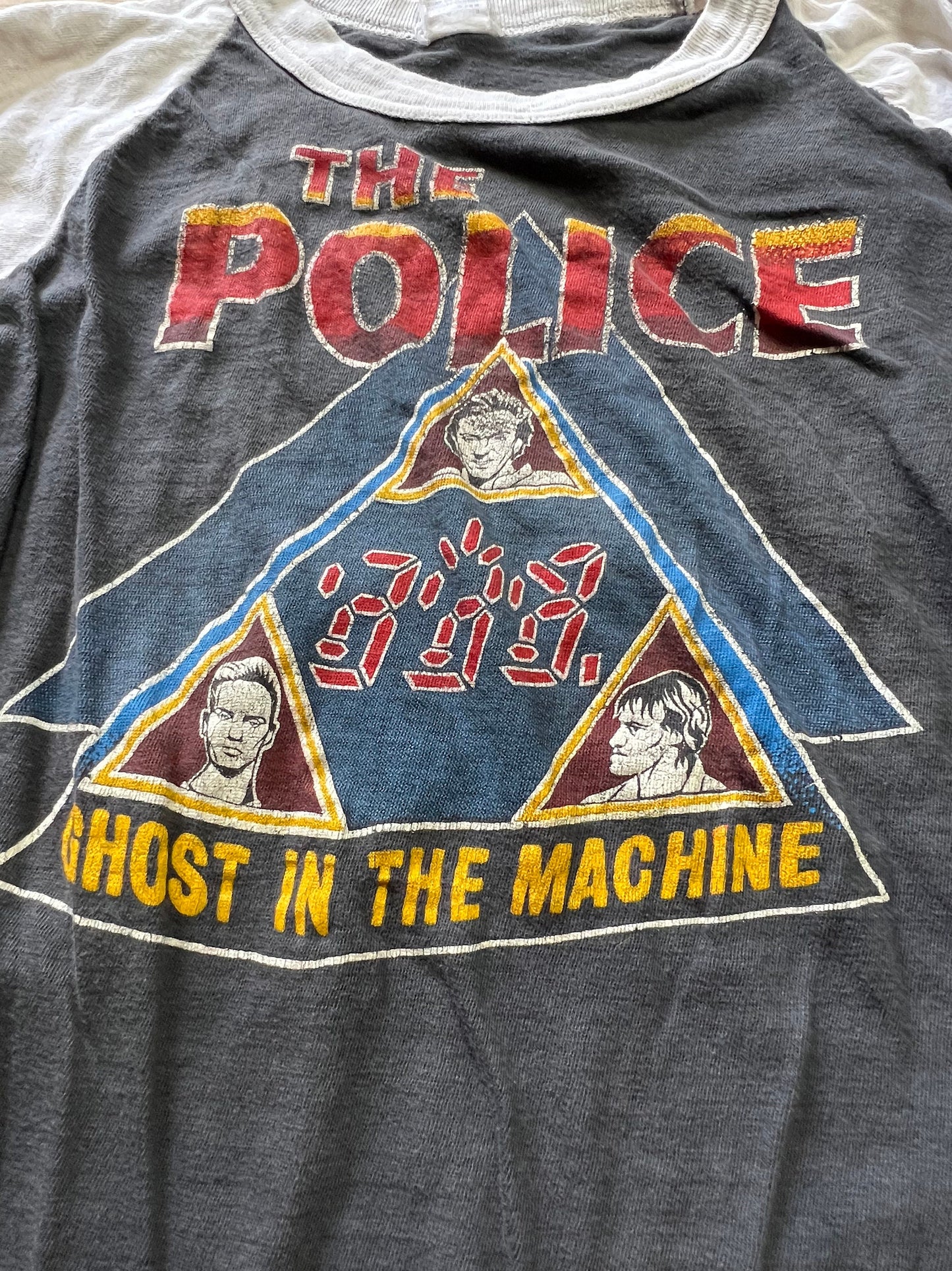 Vintage The Police Ghost In The Machine Tour 1982 T-Shirt M