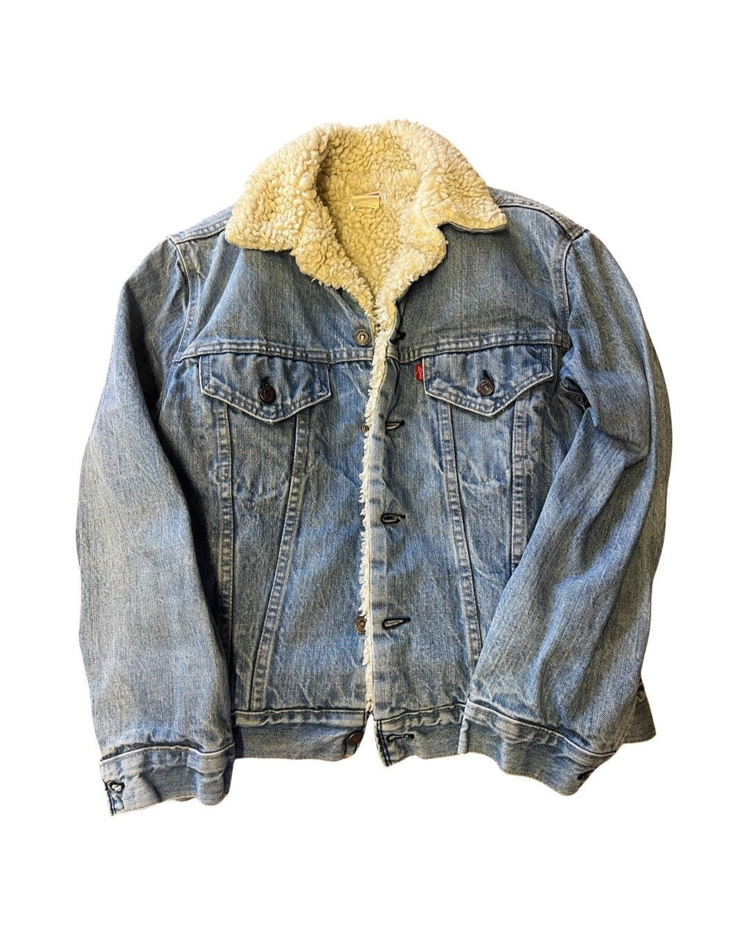 Vintage Levi’s Sherpa Denim Jacket
