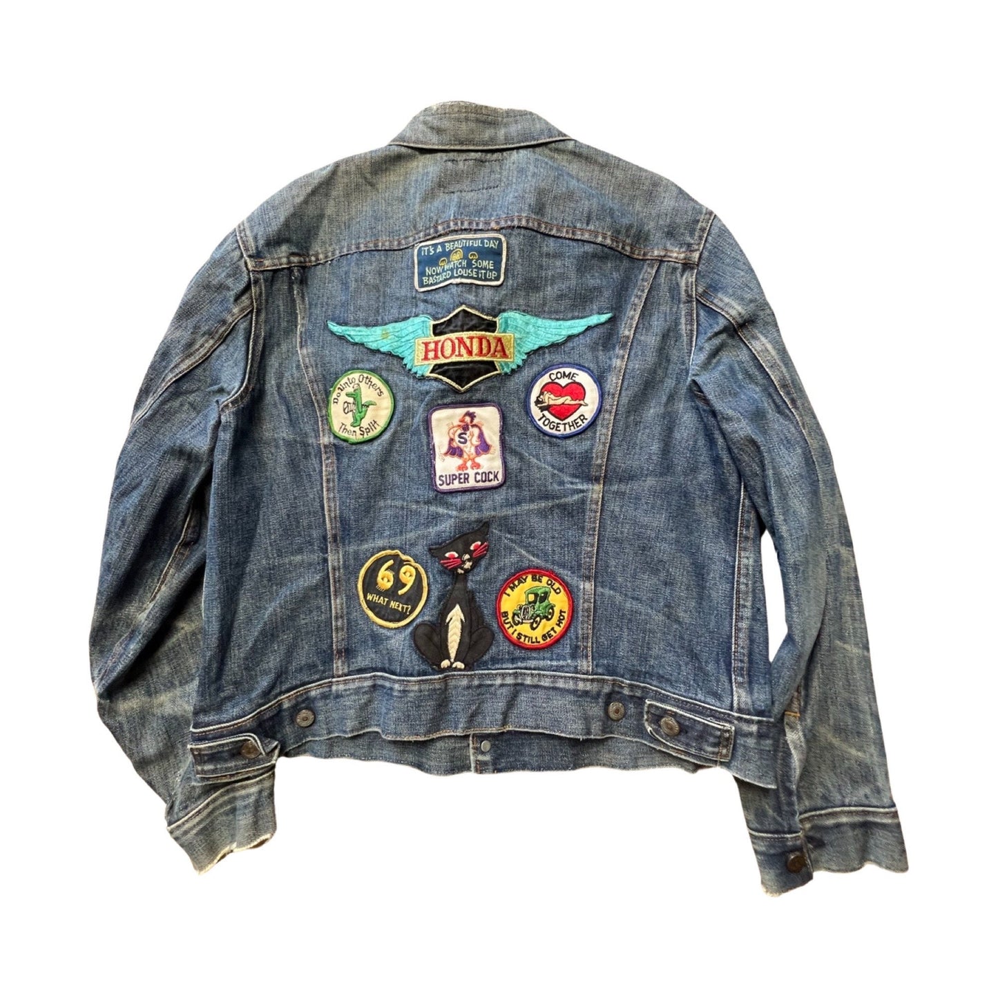 Vintage Rare 60’s/70's Levi’s Patched Jacket