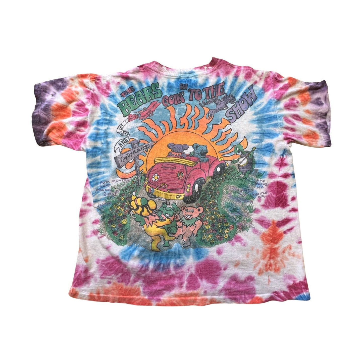 Vintage Grateful Dead Spring Tour 95 Shirt