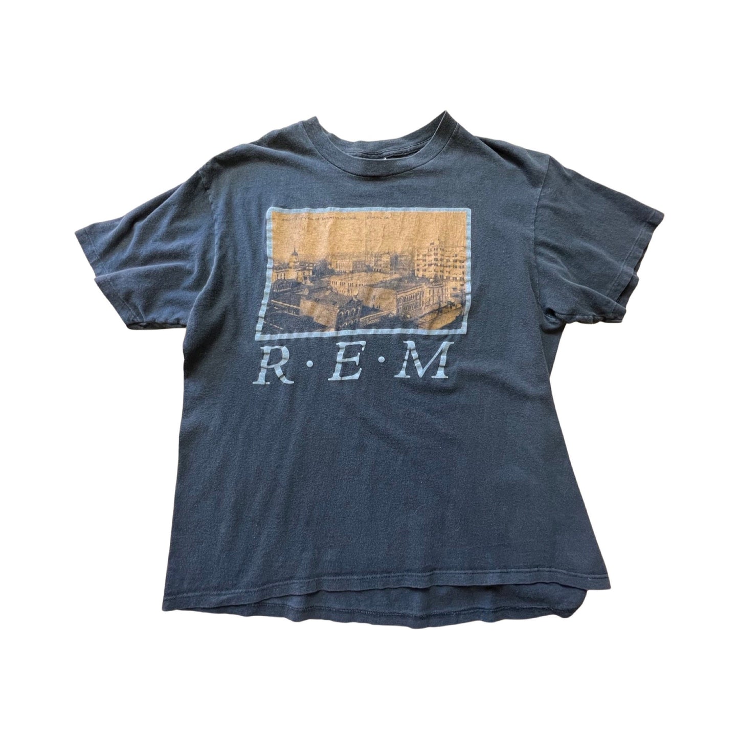 Vintage REM Birds Eye View T-Shirt 1986 XL