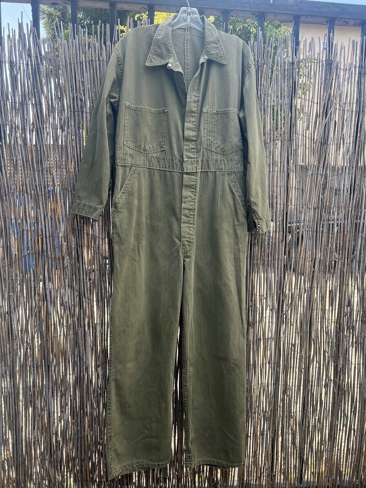 Vintage Army Jumpsuit L/XL